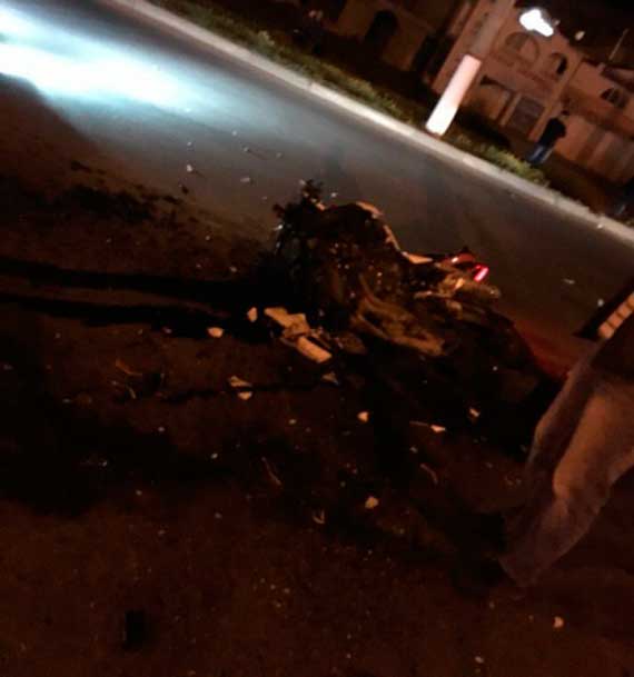 В ночь с 16 на 17 апреля на проспекте Героев Сталинграда, возле ТЦ «Апельсин» произошла авария с участием мотоцикла и легкового автомобиля. 