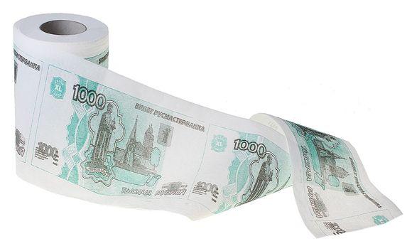 В июле пенсионеры Феодосии столкнулись с тем, что часть суммы от пенсии почтальоны отдают рулонами туалетной бумаги, объясняя при этом, что в наличии только крупные купюры, а мелочи не хватает.