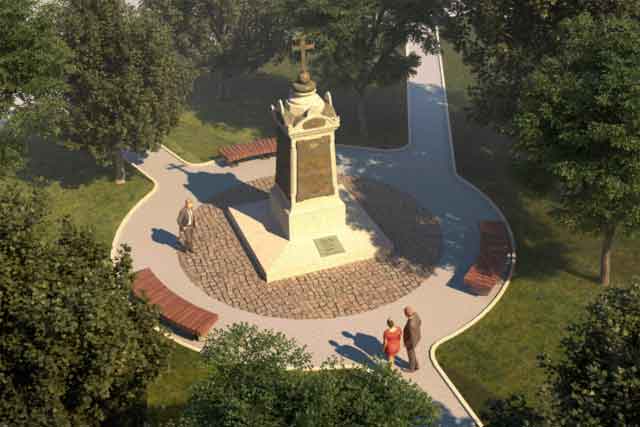 памятник Греческому легиону императора Николая I в Севастополе