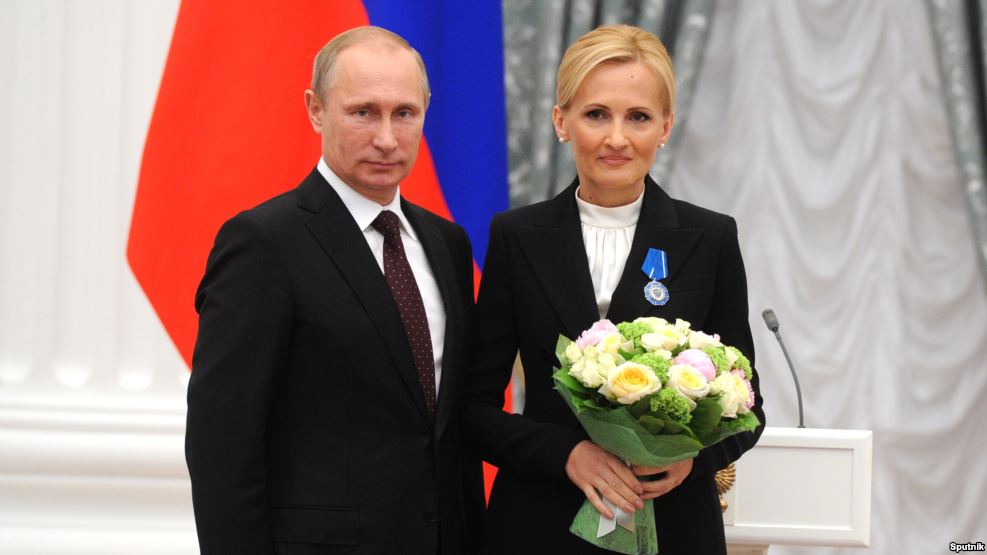 Владимир Путин и Ирина Яровая