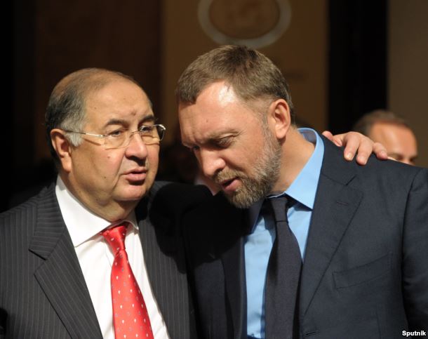 Среди самых богатых людей России Алишер Усманов (слева) и Олег Дерипаска
