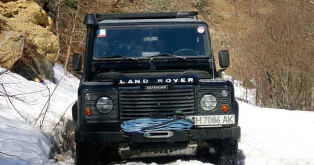 Land Rover, Crimea