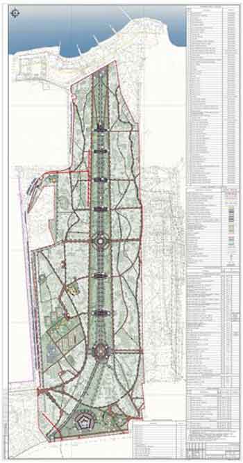 План реконструкции всех трёх очередей парка Победы без участка по адресу: улица Летчиков, 6 