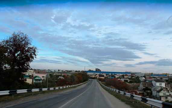 Нынешнее Казачинское шоссе