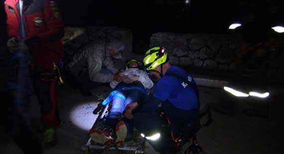 Сотрудники «Крым-Спас» эвакуировали туристку, сорвавшуюся со склона горы Кошка в районе посёлка Симеиз и получившую многочисленные травмы.