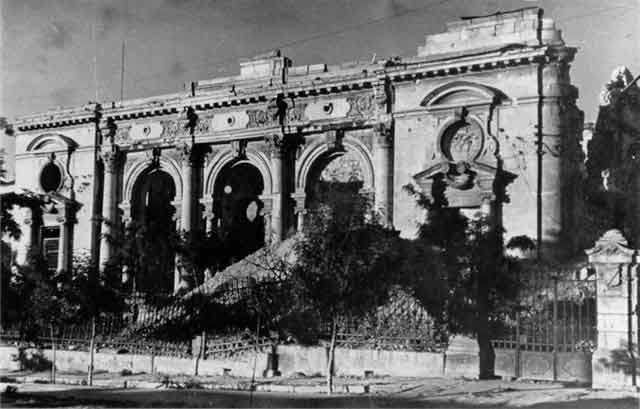 Здание Караимской кенасы после Великой Отечественной войны, Севастополь