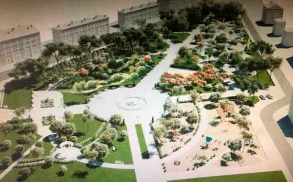 проект капитального ремонта Комсомольского парка имени Марии Байды