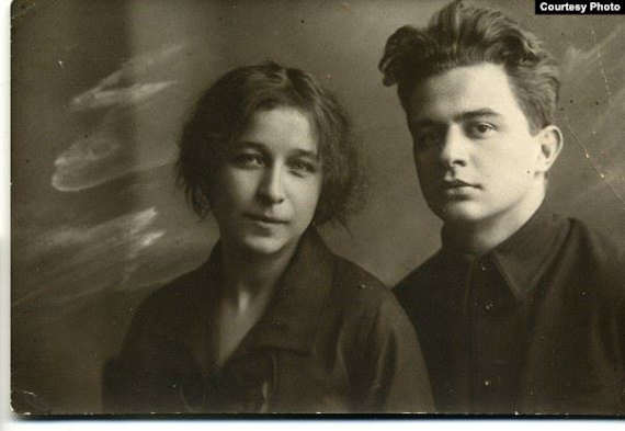 Николай Зоря с женой Александрой Леонидовной Кудриной