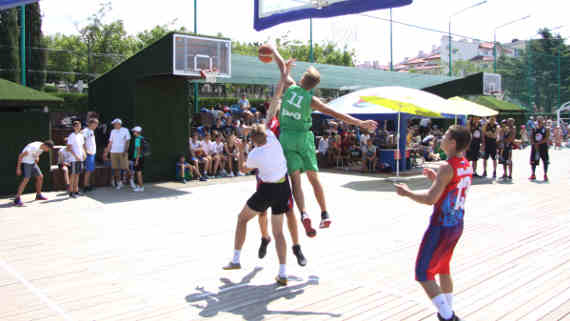 баскетбол 3х3 по правилам FIBA