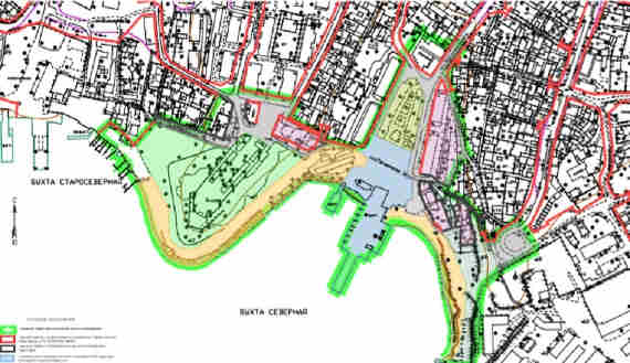 Департамент опубликовал карту, чтобы желающие могли увидеть, о какой территории - кстати, площадью 7,5 гектара - идёт речь. Зелёными линиями выделены границы проектируемого участка.