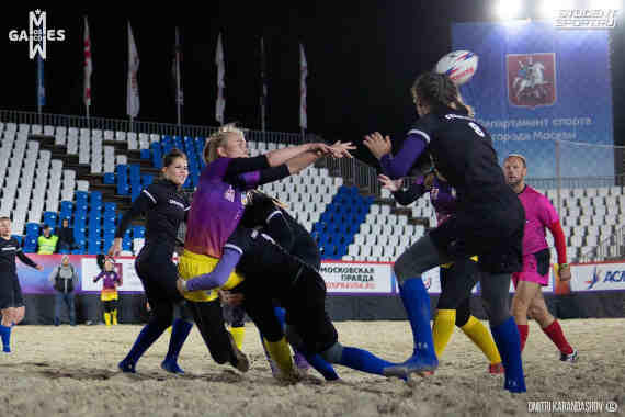 Севастопольская женская команда по пляжному регби стала победителем Moscow Games 2019, которые проходили в Москве с 18 по 22 сентября
