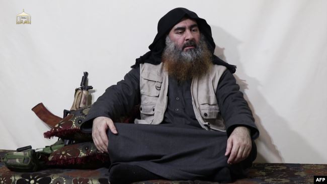 Абу Бакр аль-Багдади, лидер террористической группировки "Исламское государство"