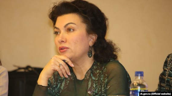 министр культуры Крыма Арина Новосельская