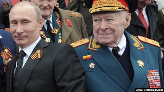 Владимир Путин и Филипп Бобков, 2012 год
