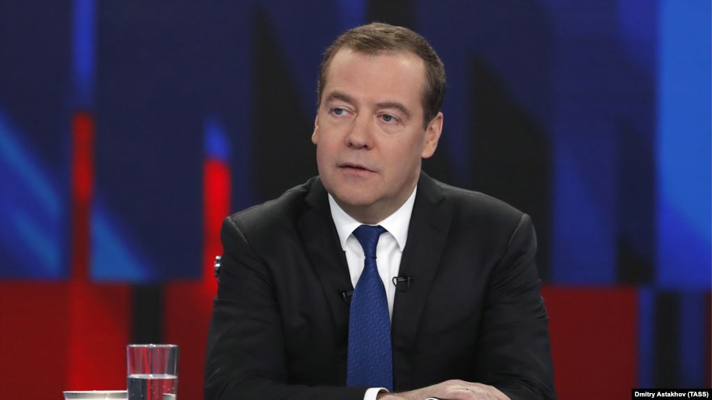 Заместитель председателя Совета безопасности России и бывший премьер-министр Дмитрий Медведев