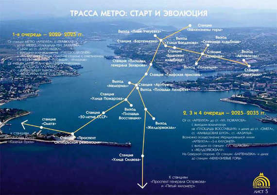 проект метро в Севастополе