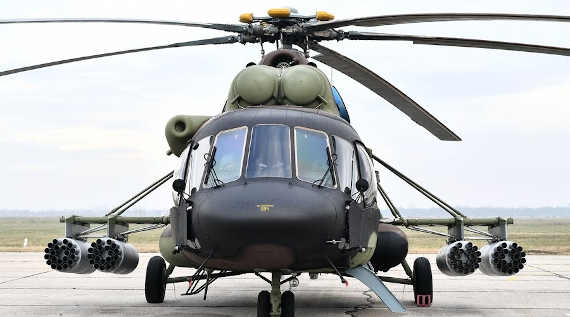 Транспортно-боевой вертолёт Ми-35 