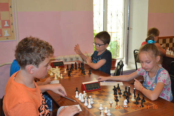 Юные шахматисты Севастополя