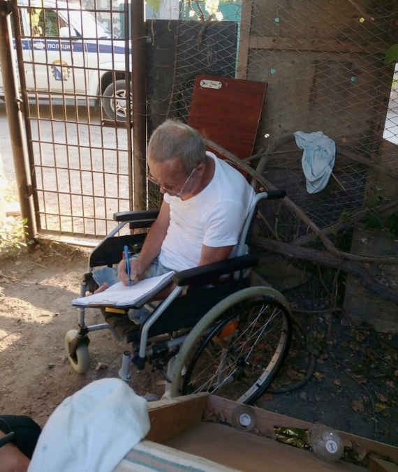 В Севастополе инвалида-колясочника избили два здоровых мужчины. Пострадавший – подопечный благотворительного фонда «Сердце Севастополя»