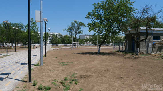 Реконструкция парка между ул. Н. Музыки и пр. Генерала Острякова в Севастополе