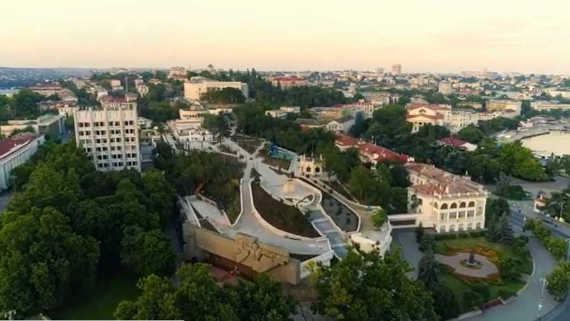 Матросский бульвар в Севастополе