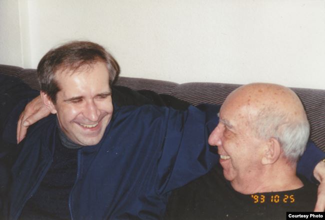 Андрей Ковалев с отцом, Анатолием Ковалевым