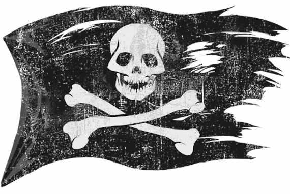 пиратский флаг Веселый Роджер