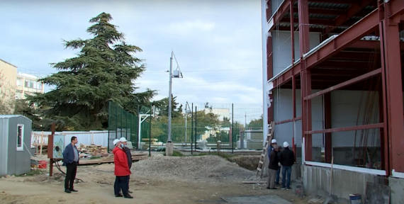 строительство физкультурно-оздоровительного комплекса на улице Гавена в Стрелецкой бухте