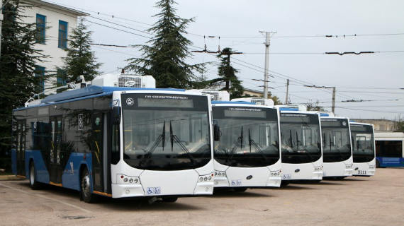 вологодские троллейбусы в Севастополе
