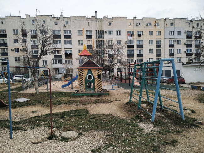 детская площадка в Севастополе