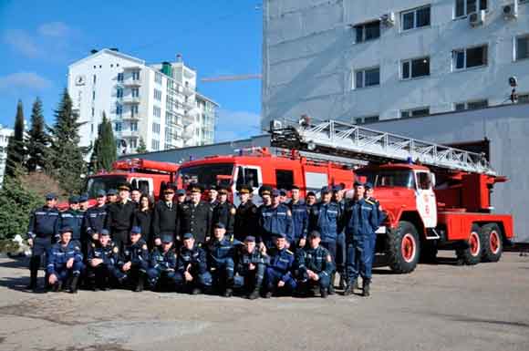 пожарна часть Гагаринского района Севастополя