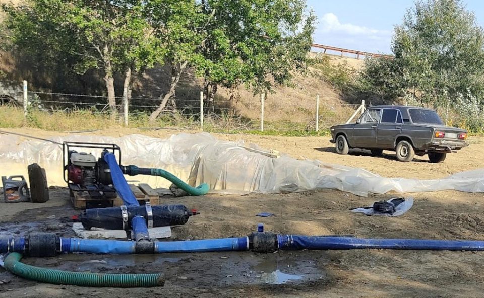 Самовольную добычу подземных вод обнаружили специалисты Севприроднадзора во время очередного рейда