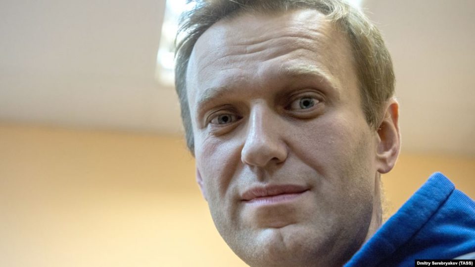 Российский оппозиционер Алексей Навальный