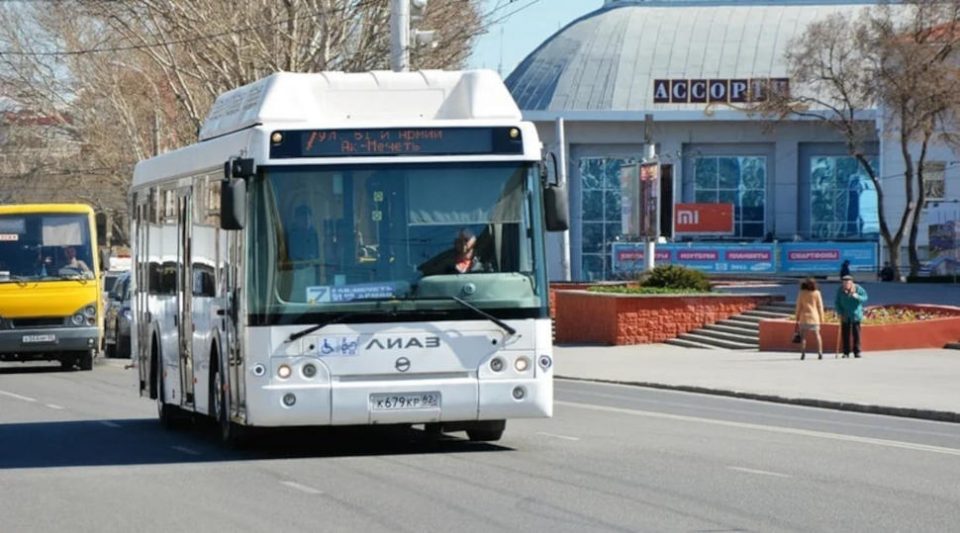 автобус ЛИАЗ в Симферополе