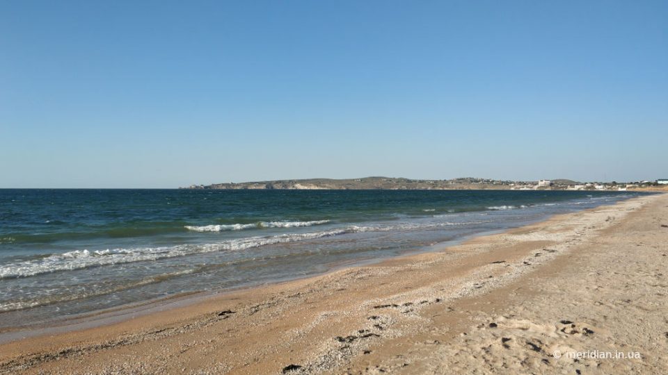 побережье Азовского моря в Крыму