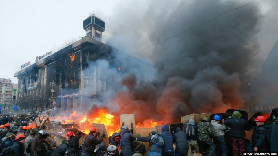 Майдан, 19 февраля 2014 года