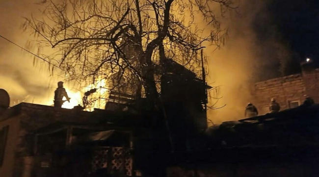 пожар произошел на улице Нижне-Слободская в Ялте