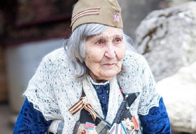 ветеран Великой Отечественной войны Шевкие Абибуллаева – знаменитая баба Шура из села Камышлы