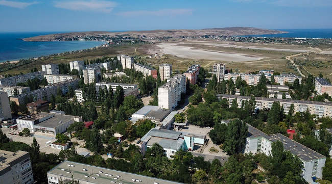 город Щёлкино Ленинского района Крыма
