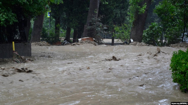 потоп в Бахчисарайском районе