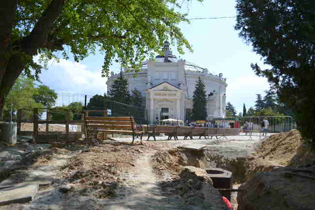 реконструкция Исторического бульвара в Севастополе
