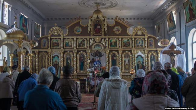 в православном храме