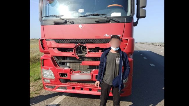 В Крыму задержали нетрезвого водителя грузовика, насмерть сбившего пешехода