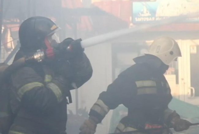 пожар в Севастополе