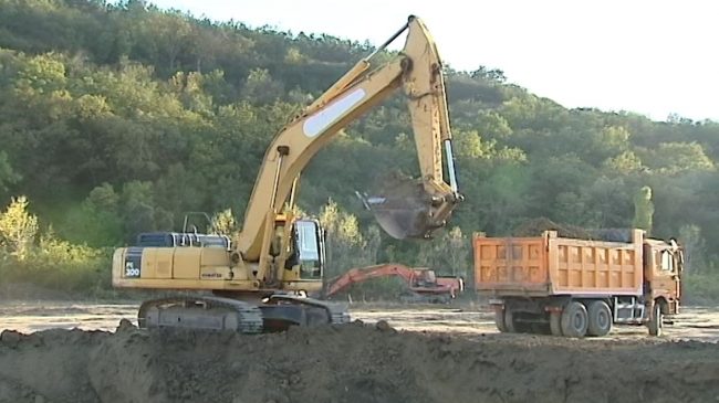 Грушевское месторождение строительного щебня в Крыму