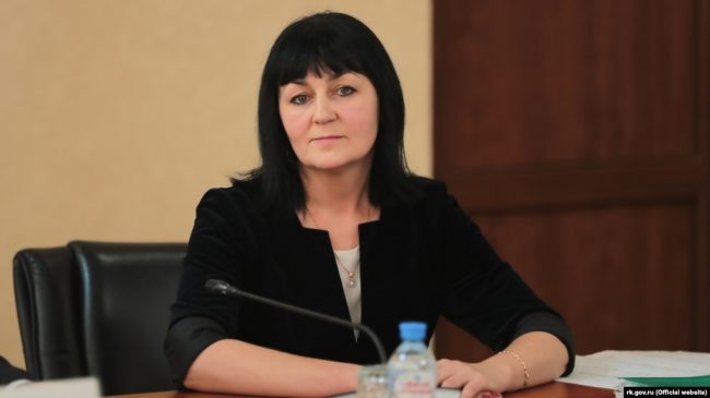 министр образования и науки Крыма Валентина Лаврик