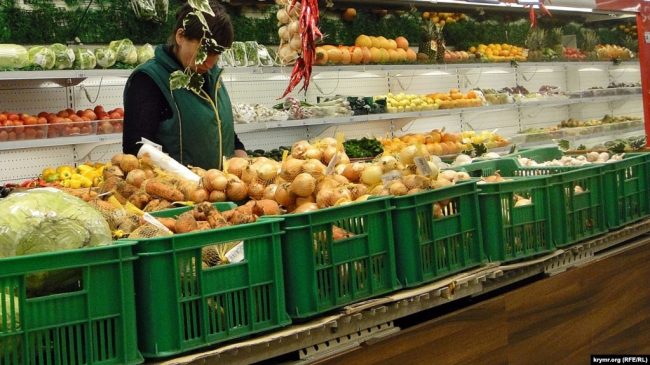 В Крыму подорожал минимальный набор продуктов питания