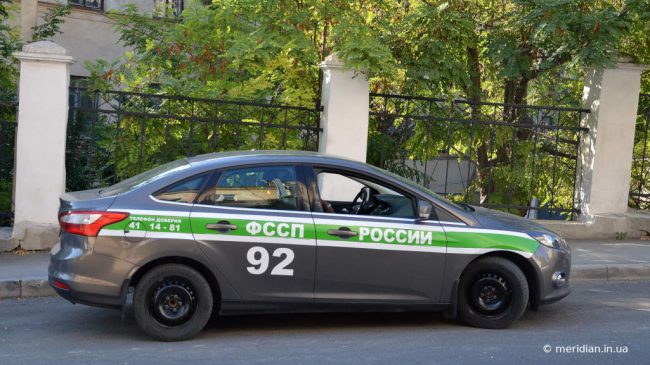 автомобиль Управления Федеральной службы судебных приставов по Севастополю