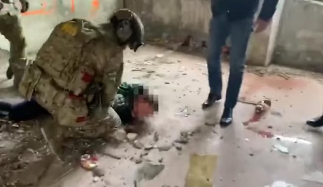 задержание наркосбытчика в заброшенном здании в Алуште