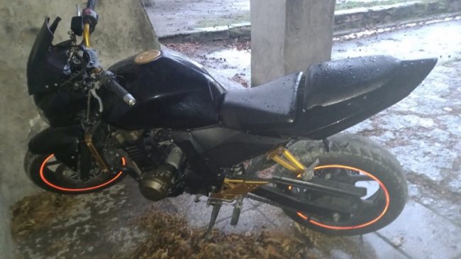 Крымчанин отдал мотоцикл на покраску